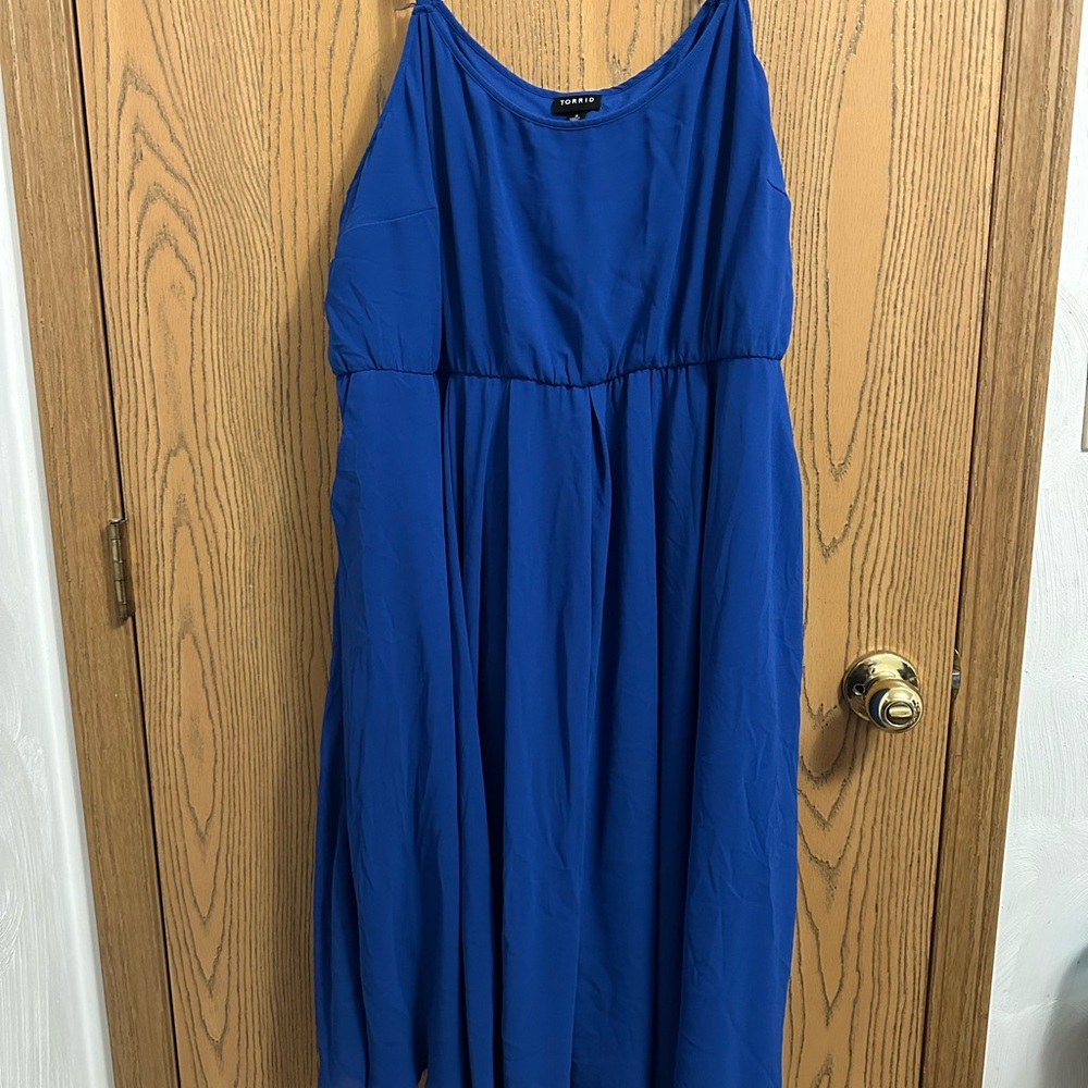 Torrid Royal Blue Dress